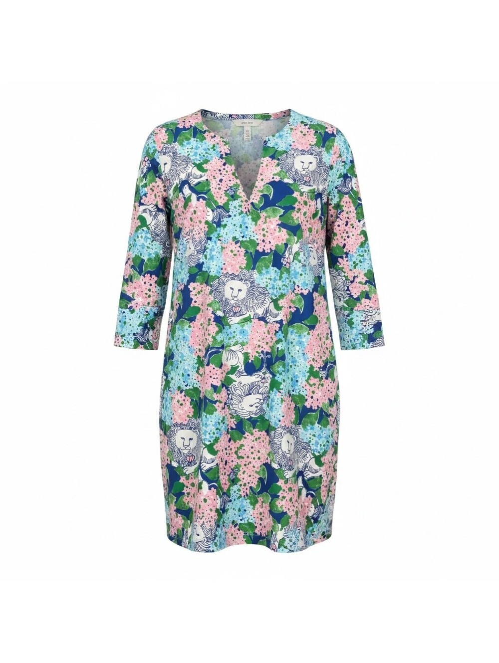 Lilly Pulitzer Lydia the Lion Archival Print Dress XL